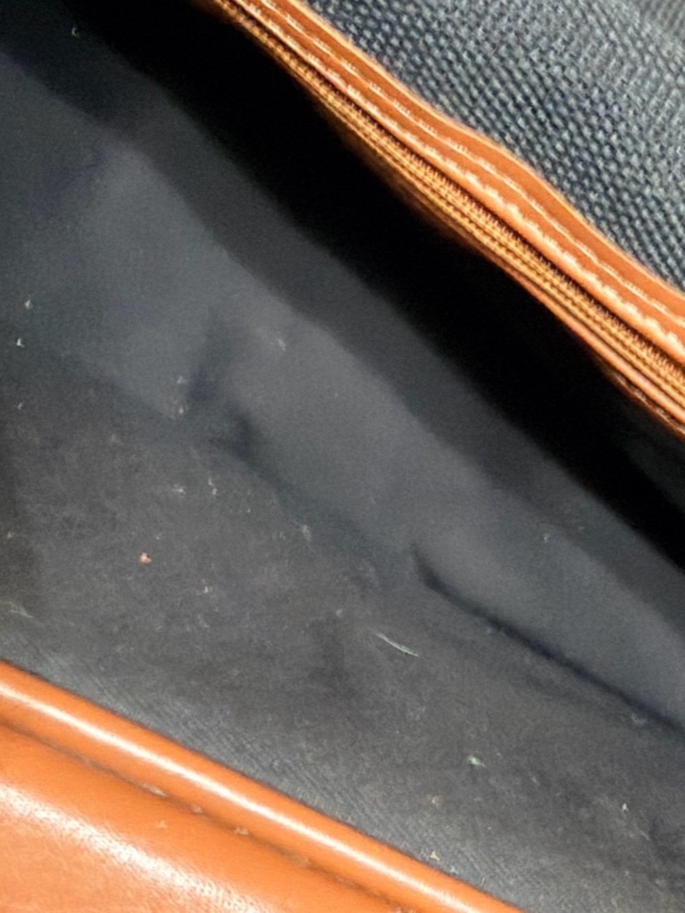 Vtg.. 90’s Coach Leather Briefcase in Tan Cognac Brown (No Shoulder Strap) - Picture 16 of 16